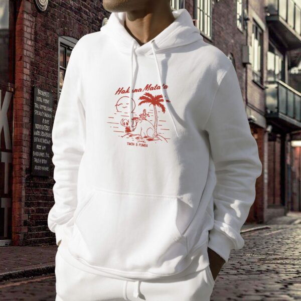 Hakuna Matata Timon and Pumba Beach Vacay Trendy Hoodie