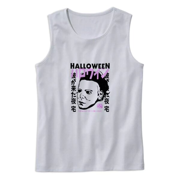 Halloween Japanese Movie Poster Michael Myers Summer Tank Top