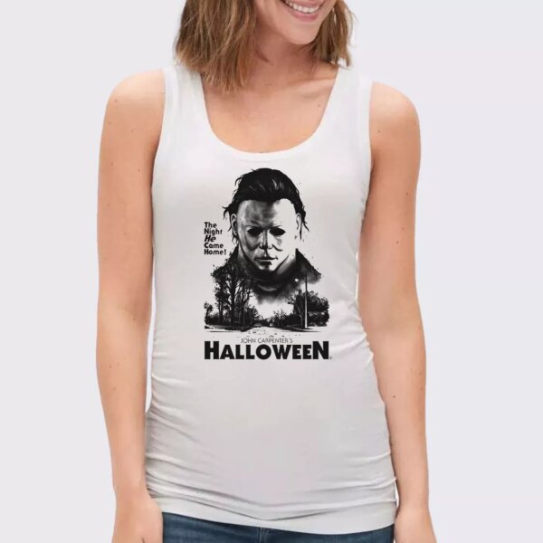 Halloween The Night He Come home Michael Myers Summer Tank Top