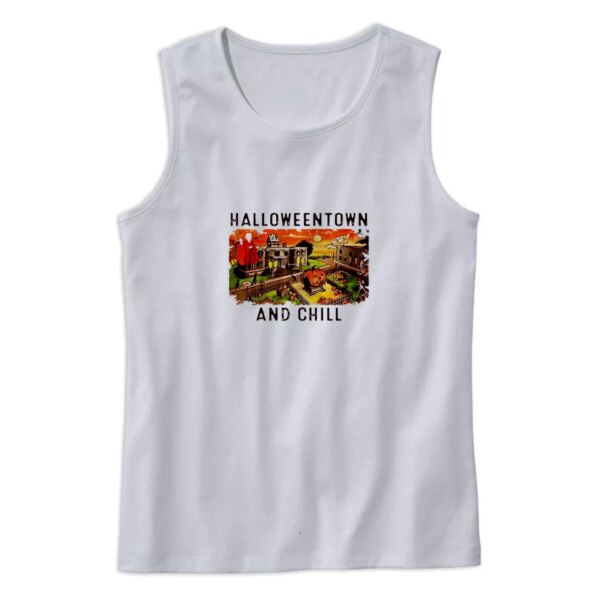Halloweentown And Chill Summer Tank Top