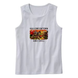 Halloweentown And Chill Summer Tank Top 4