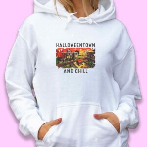 Halloweentown And Chill Trendy Hoodie