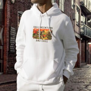 Halloweentown And Chill Trendy Hoodie 3