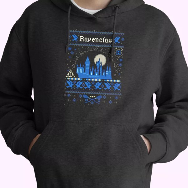 Harry Potter Ravenclaw Ugly Christmas Hoodie Xmas Outfits