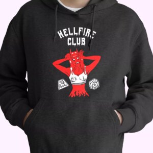 Hellfire Club Devil Stranger Things Trendy Hoodie