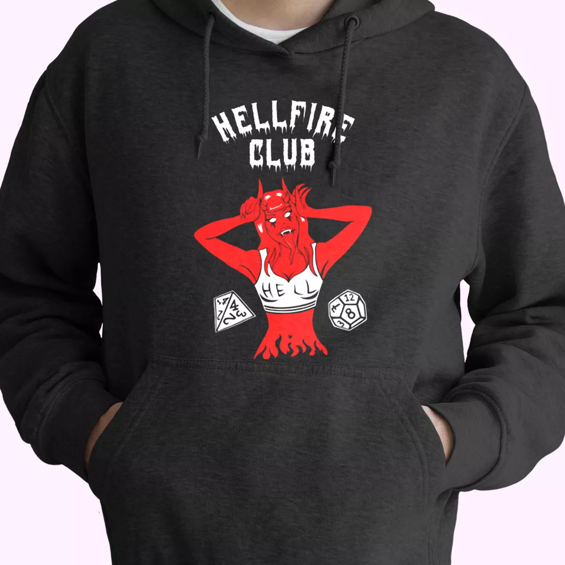 Hellfire Club Devil Stranger Things Trendy Hoodie Hellfire Club Devil Stranger Things Trendy Hoodie