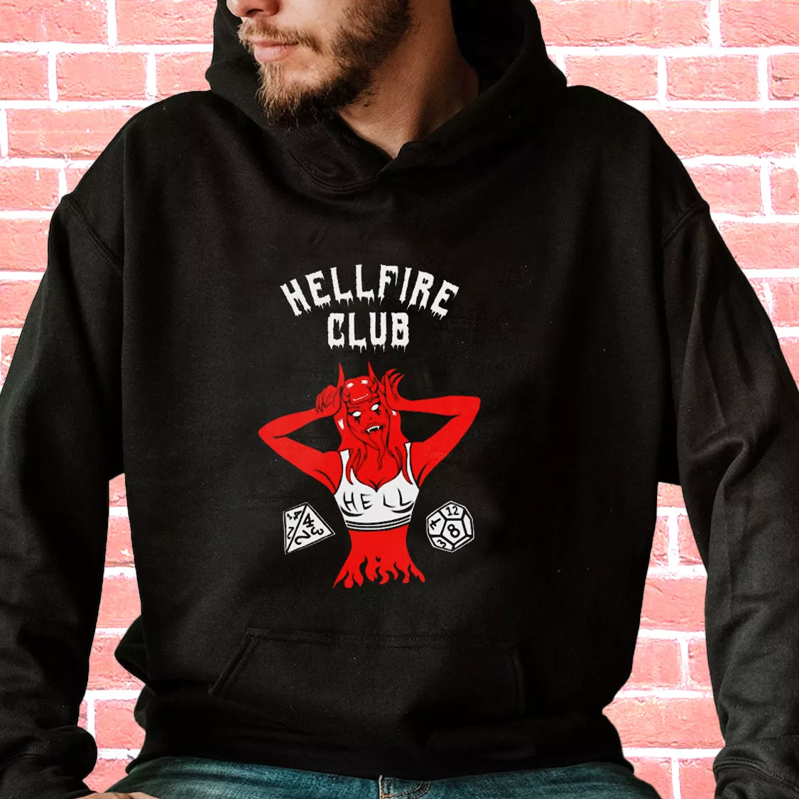 Hellfire Club Devil Stranger Things Trendy Hoodie Hellfire Club Devil Stranger Things Trendy Hoodie