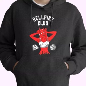 Hellfire Club Devil Stranger Things Trendy Hoodie 4