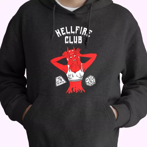 Hellfire Club Devil Stranger Things Trendy Hoodie Hellfire Club Devil Stranger Things Trendy Hoodie