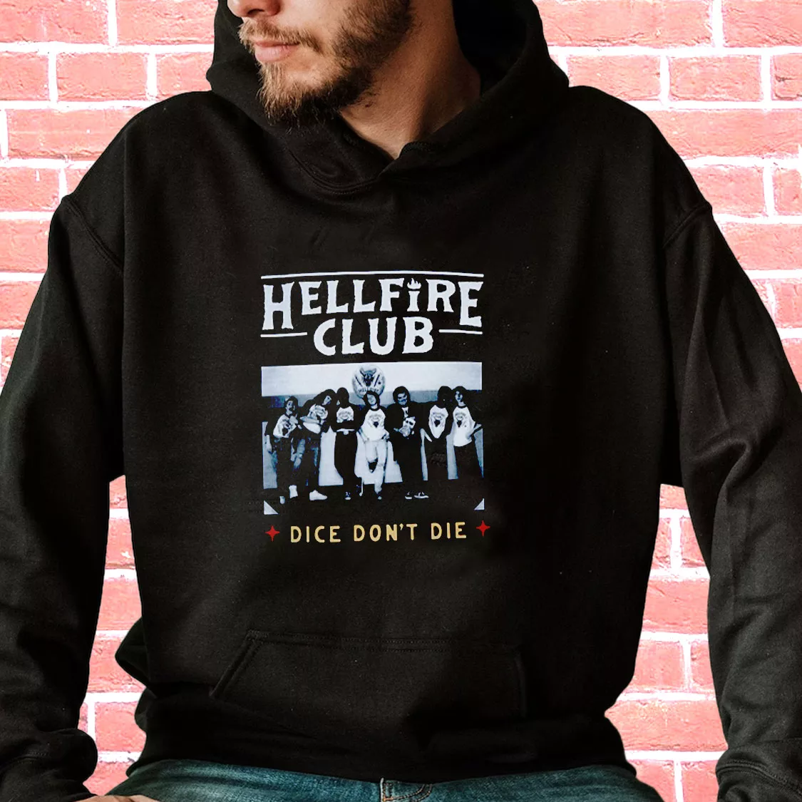 Hellfire Club Dice Don't Die Trendy Hoodie Hellfire Club Dice Don't Die Trendy Hoodie