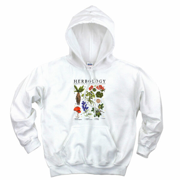Herbology Plants Botanical Aesthetic Graphic Hoodie