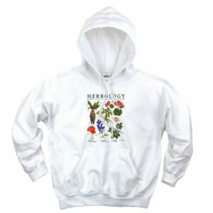 Herbology Plants Botanical Aesthetic Graphic Hoodie