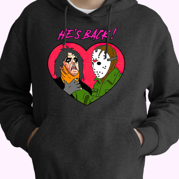 He’s Back Horror Mode Cute Hoodie