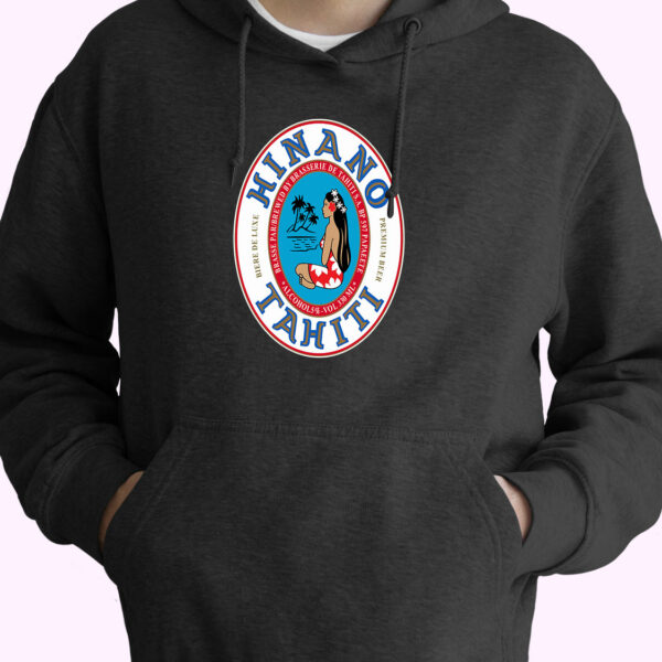 Hinano Beer Retro Classic 70s Basic Hoodie