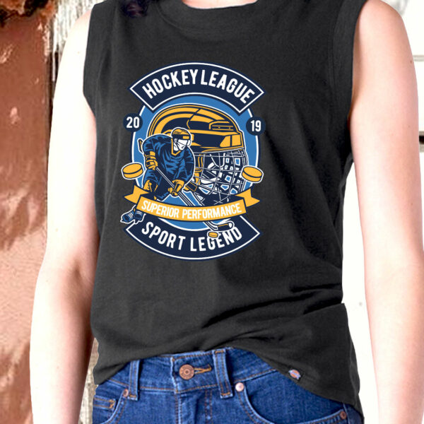 Hockey League Graphic Tank Top