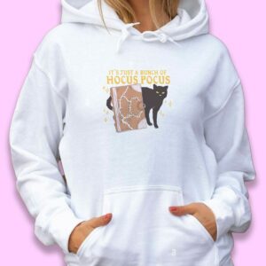 Hocus Pocus Binx Spellbook Trendy Hoodie