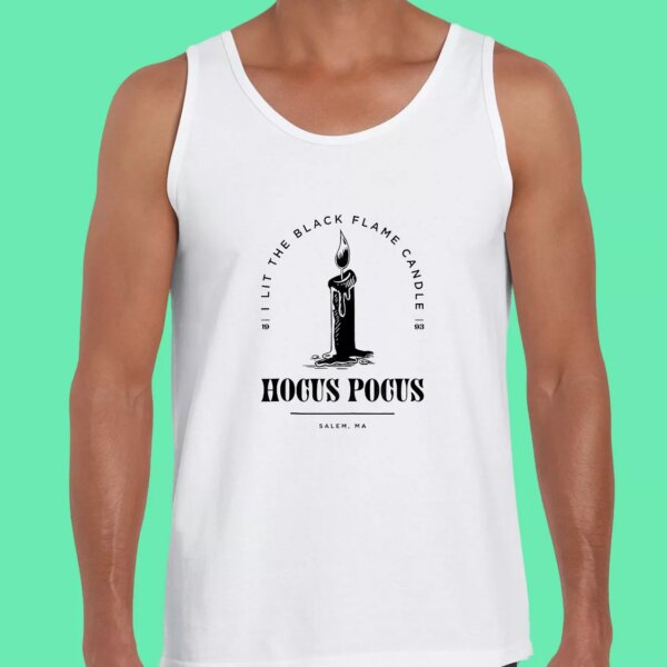 Hocus Pocus I Lit The Black Flame Candle Summer Tank Top