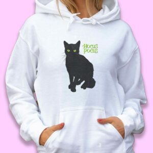 Hocus Pocus Thakery Binx Trendy Hoodie