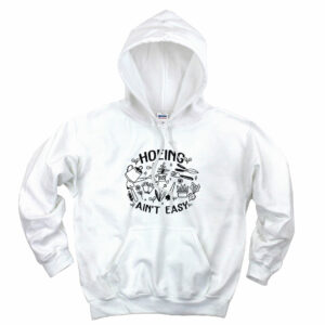 Hoeing Ain’t Easy Plant Lover Cute Hoodie