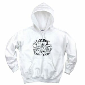 Hoeing Ain’t Easy Plant Lover Cute Hoodie