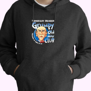 Honorary Member Grumpy Old Man Club Walter The Puppet Essential Hoodie