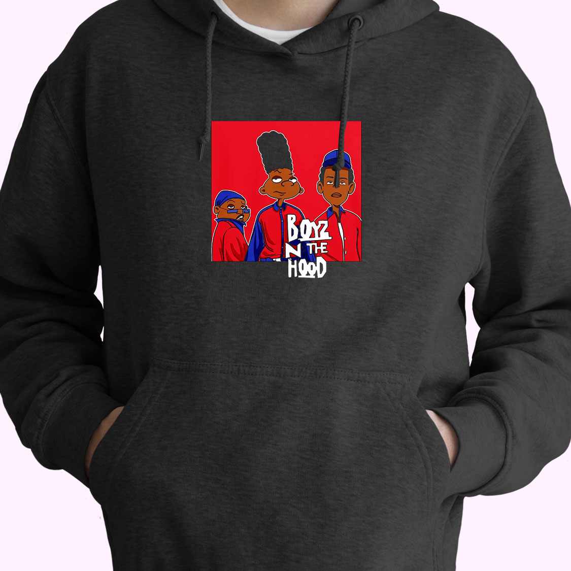 Hoodie Boyz N The Hood Cartoon 90s Style Hoodie Boyz N The Hood Cartoon 90s Style