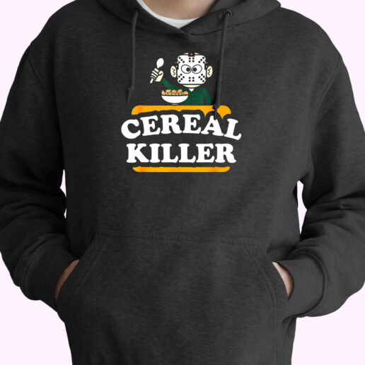 Hoodie Cereal Killer Food 90s Style Hoodie Cereal Killer Food 90s Style