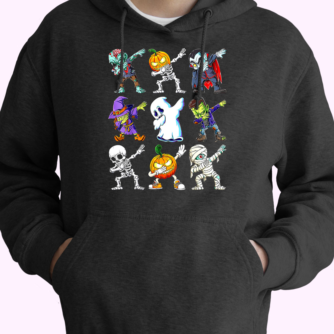 Hoodie Dabbing Halloween Boys 90s Style Hoodie Dabbing Halloween Boys 90s Style