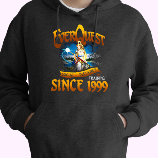 Hoodie Everquest Training Since 1999 90s Style Hoodie Everquest Training Since 1999 90s Style