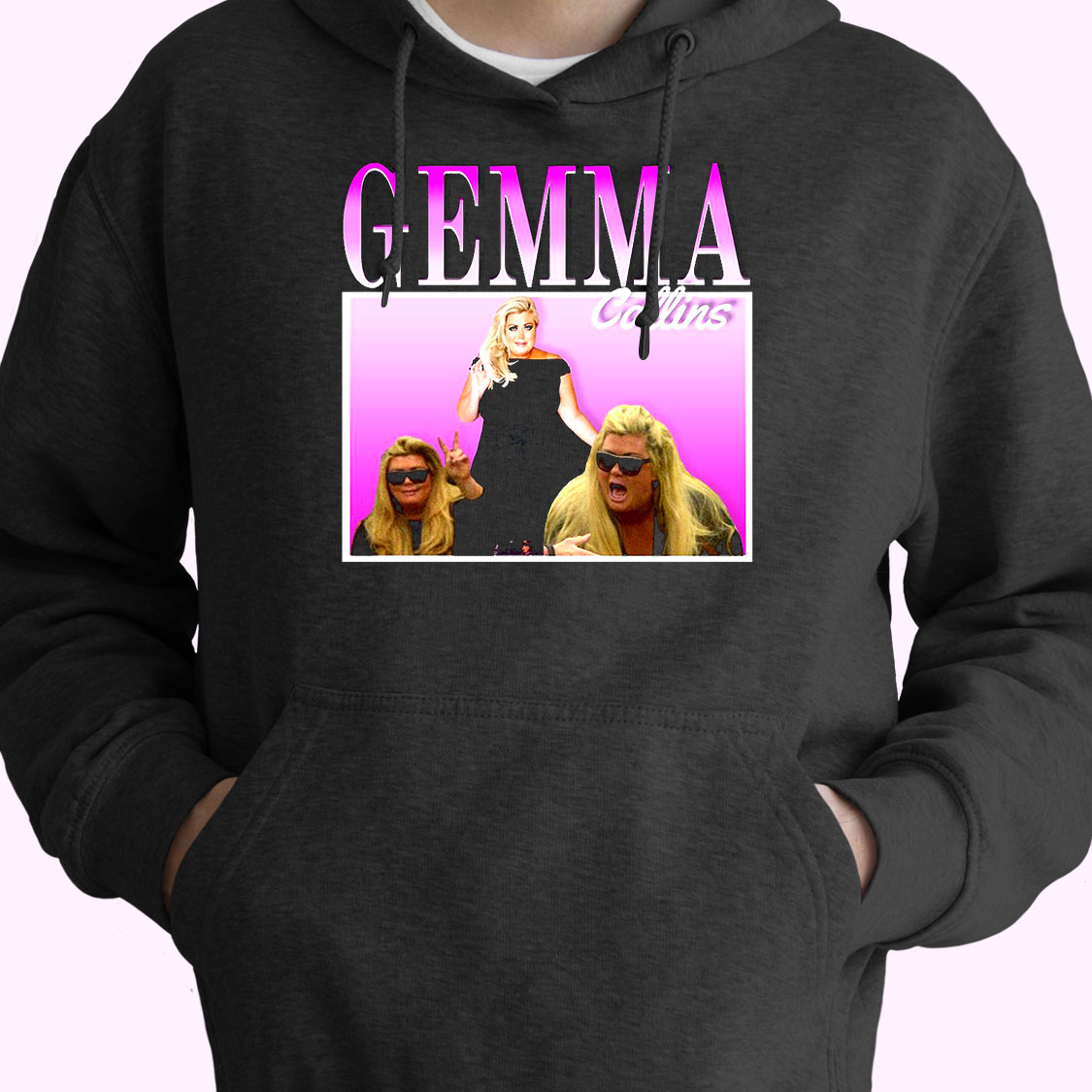 Hoodie Gemma Collins Vintage 90s Style Hoodie Gemma Collins Vintage 90s Style