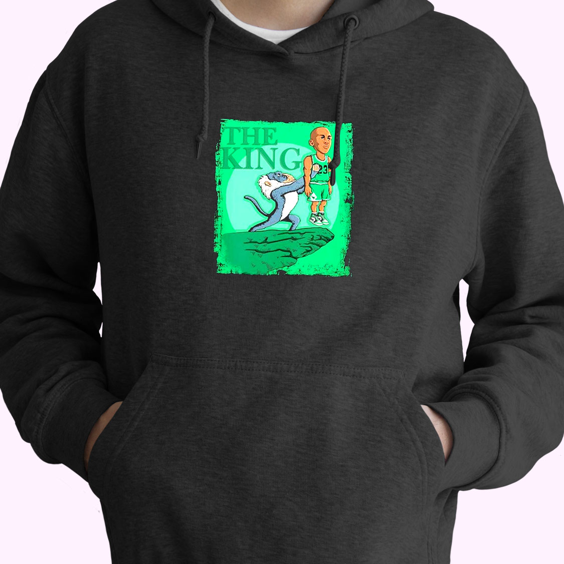 Hoodie Jordan Travis Tiger King Simba 90s Style Hoodie Jordan Travis Tiger King Simba 90s Style