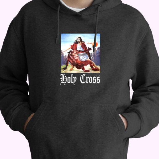 Hoodie Not Today Satan Jesus 90s Style Hoodie Not Today Satan Jesus 90s Style