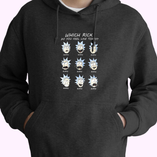 Hoodie Rick And Morty Emoticon Face 90s Style Hoodie Rick And Morty Emoticon Face 90s Style