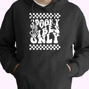 Hoodie Spooky Vibes Only 90s Style