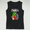 Horror Movie Bride Mug Shot Graphic Tank Top