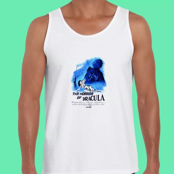 Horror of Dracula Ghostly Hammer Summer Tank Top