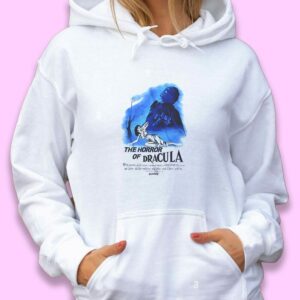 Horror of Dracula Ghostly Hammer Trendy Hoodie