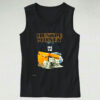 House Tv Show Distressed Look Graphic Tank Top