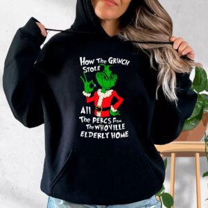 How The Grinch Stole All The Perces Shirt Hoodie Xmas Outfits 3