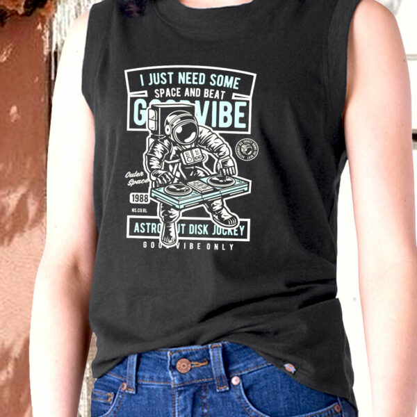 I Just Need Some Space And Beat Graphic Tank Top