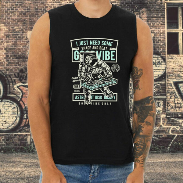 I Just Need Some Space And Beat Graphic Tank Top