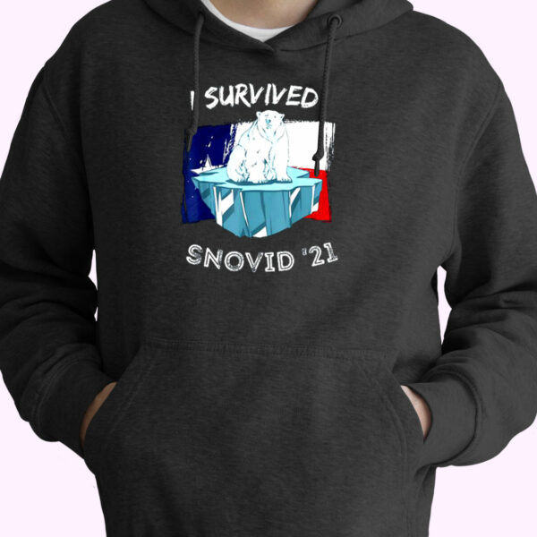 I Survived Snovid ’21 Bear Essential Hoodie