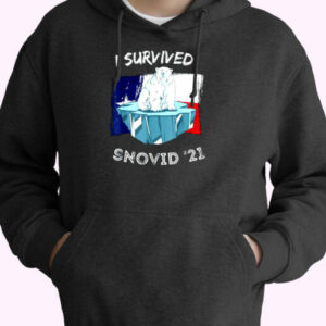I Survived Snovid ’21 Bear Essential Hoodie