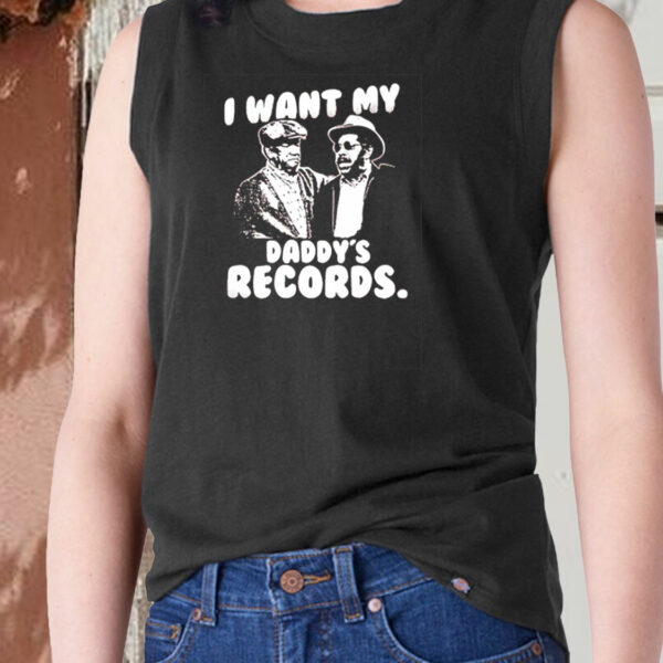 I Want My Daddy Records Tank Top