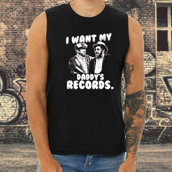 I Want My Daddy Records Tank Top