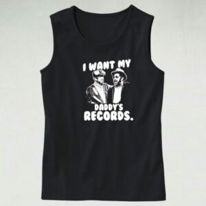I Want My Daddy Records Tank Top 4