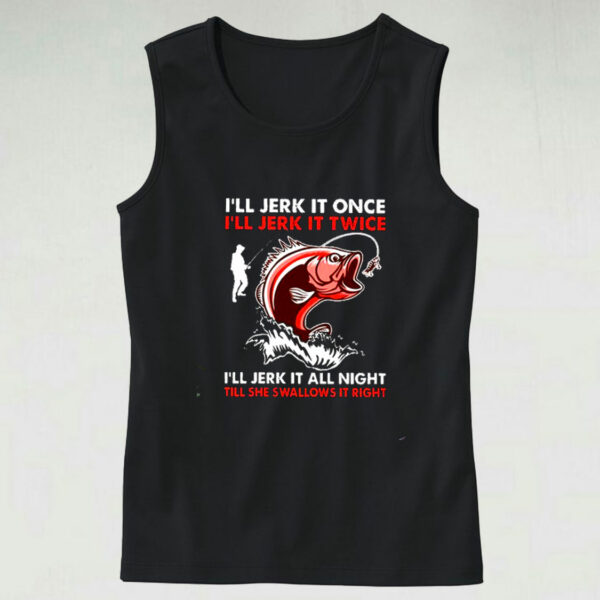 I Want To Fu Tonightvegetarian Animal Lovers Graphic Tank Top