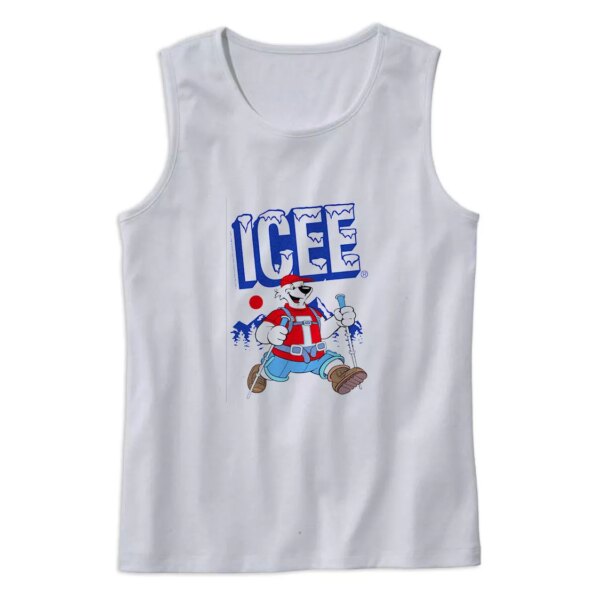 ICEE Bear Happy Hiking Summer Tank Top