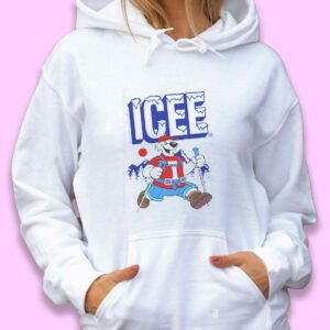 ICEE Bear Happy Hiking Trendy Hoodie