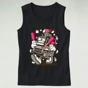 Ice Cream Truck Graphic Tank Top 5